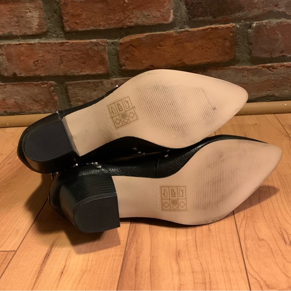 Aldo Black ankle boots with Silver studs - Picture 4 of 4